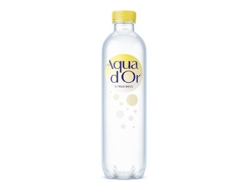 Kildevand Aquador 0,5L m/brus m/citrus prisen er incl. pant 1,20